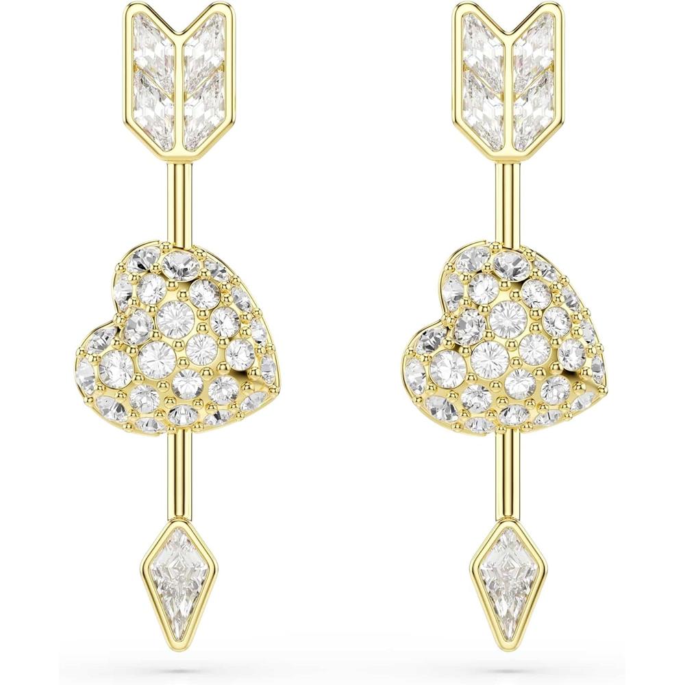 SWAROVSKI ARETES COLGANTES IDYLLIA | DORADO/BLANCO - 1