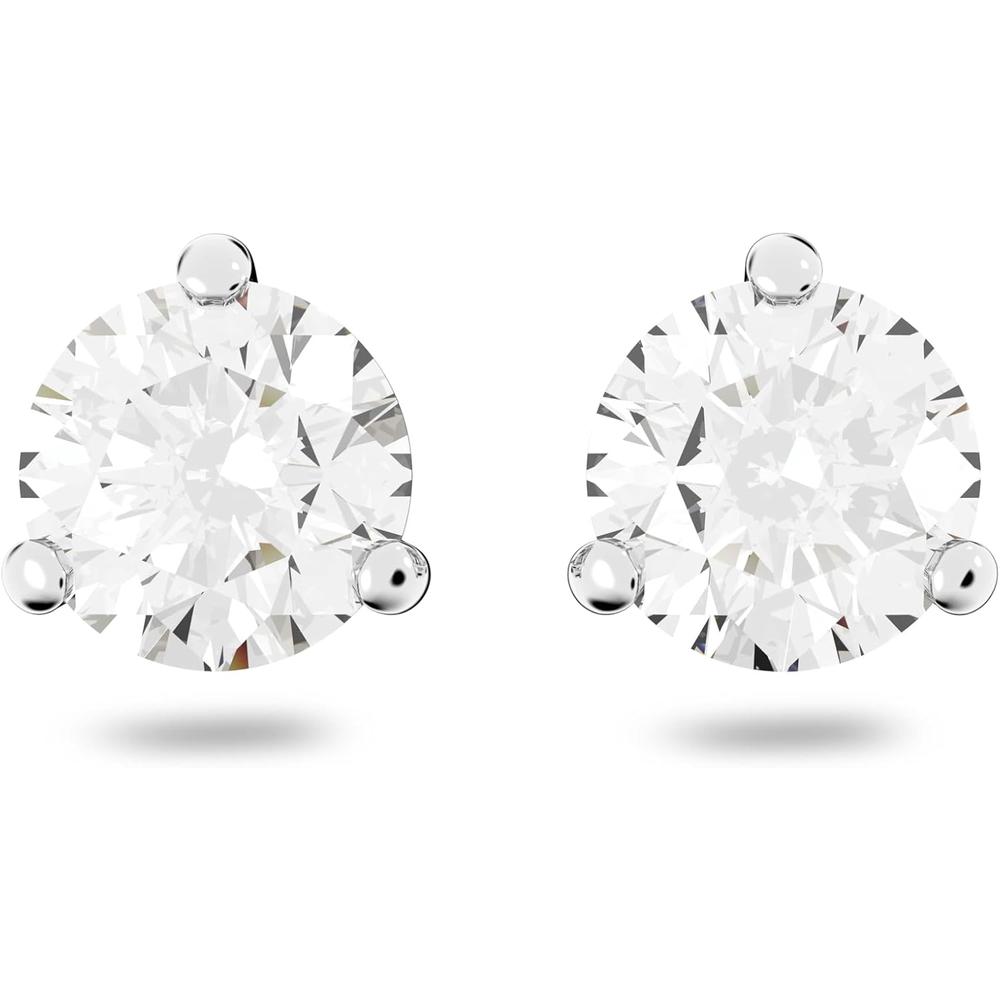 SWAROVSKI ARETES STUD STILLA RODIO | PLATEADO - 1