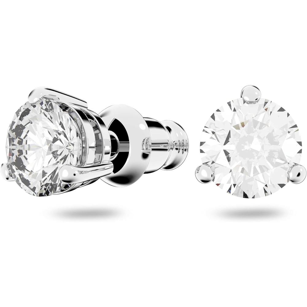 SWAROVSKI ARETES STUD STILLA RODIO | PLATEADO - 2