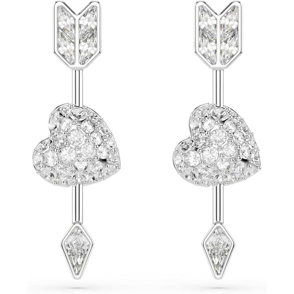 SWAROVSKI ARETES COLGANTES IDYLLIA | PLATEADO - 1
