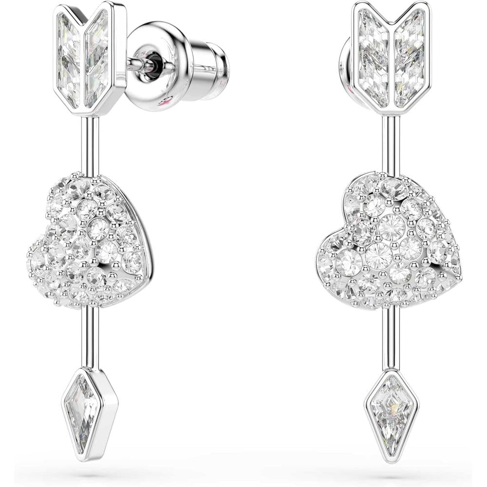 SWAROVSKI ARETES COLGANTES IDYLLIA | PLATEADO - 2