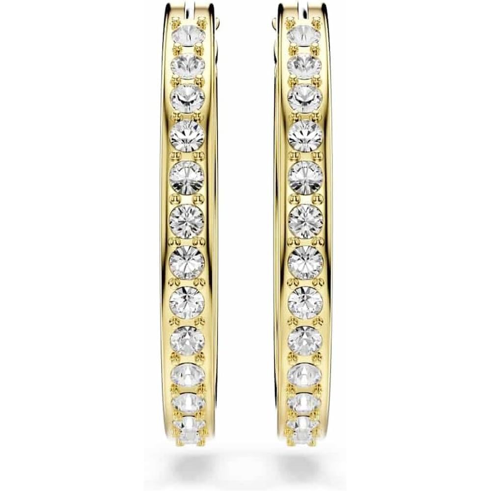 SWAROVSKI ARETES ARO CRISTALES PAVÉ ORO | DORADO - 2