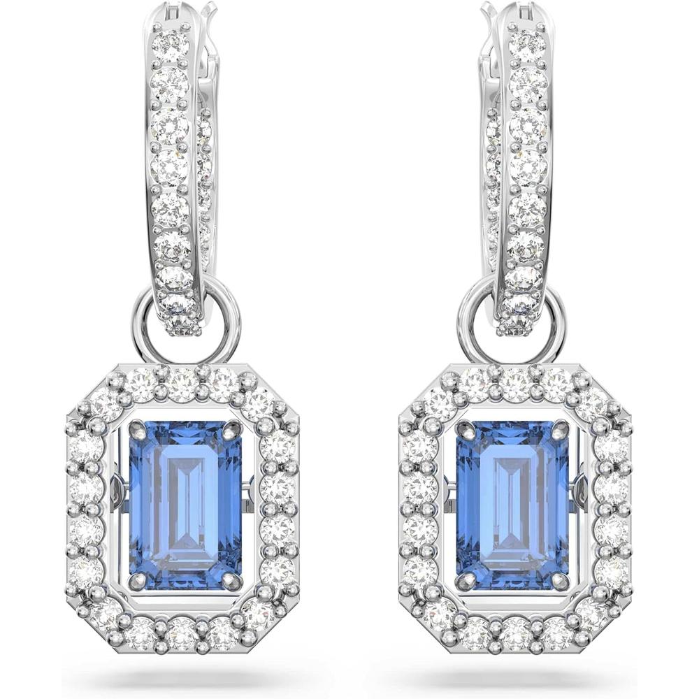 SWAROVSKI ARETES STUD UNA RODIO | AZUL - 2