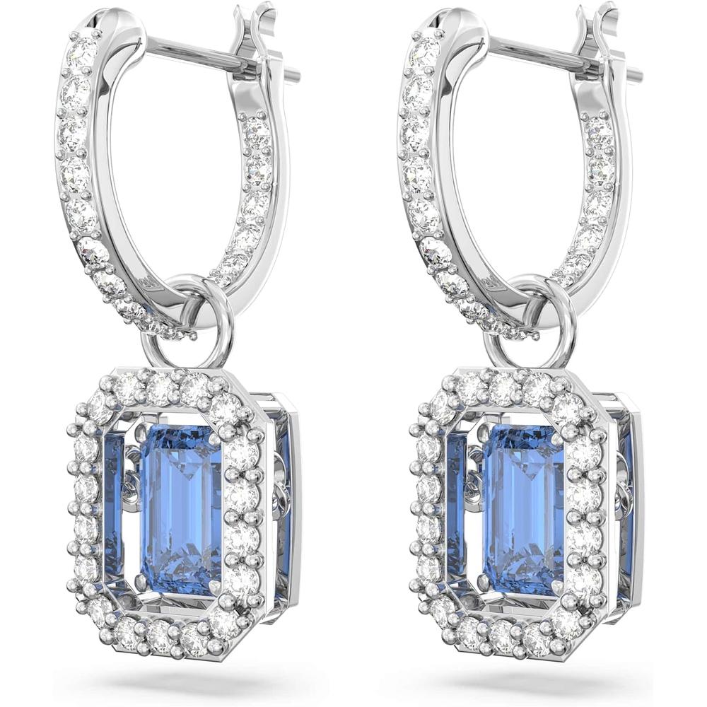 SWAROVSKI ARETES STUD UNA RODIO | AZUL - 3