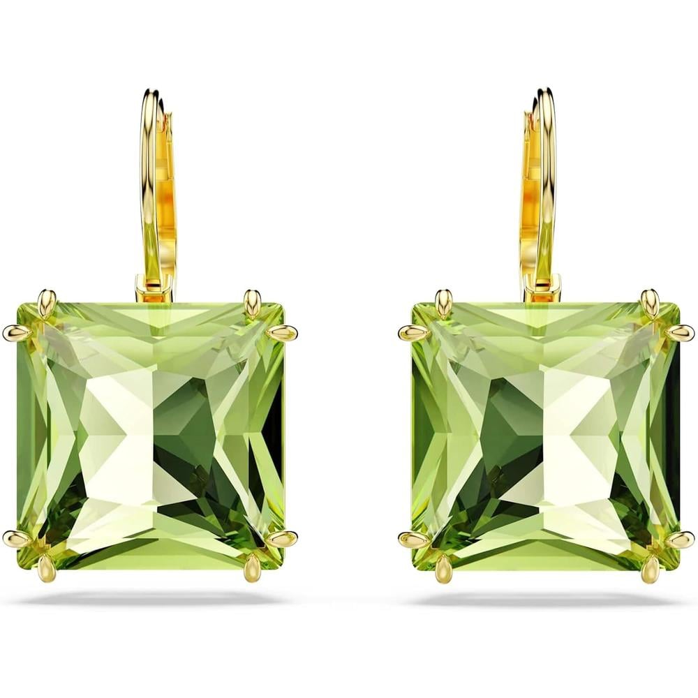 SWAROVSKI ARETES STUD OCTAGONO MILLENIA ORO | VERDE - 1