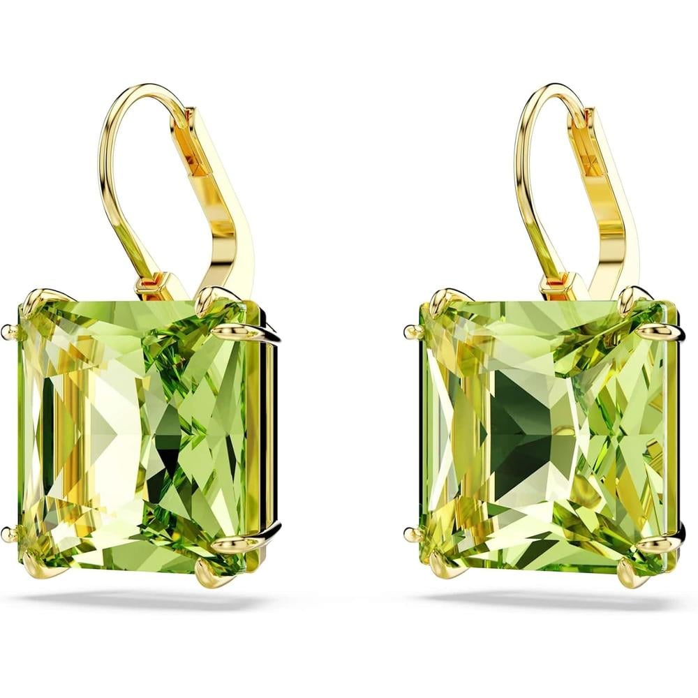 SWAROVSKI ARETES STUD OCTAGONO MILLENIA ORO | VERDE - 3