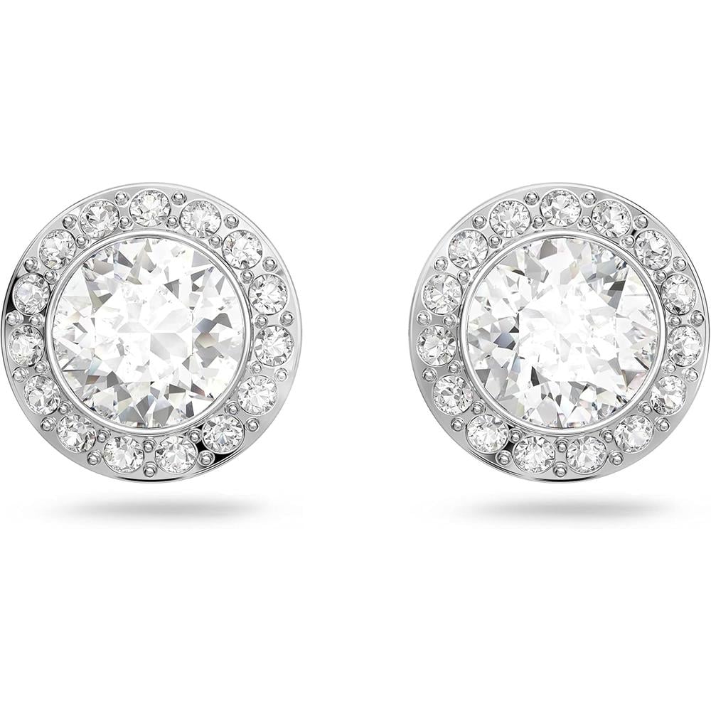 SWAROVSKI ARETES STUD UNA ANGELIC RODIO | TRANSPARENTE - 1