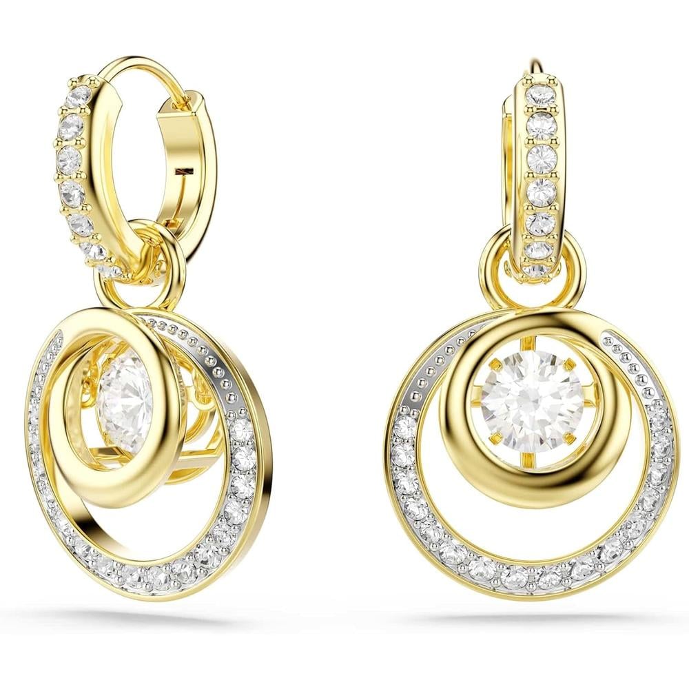 SWAROVSKI ARETES COLGANTES HYPERBOLA | DORADO/BLANCO - 1