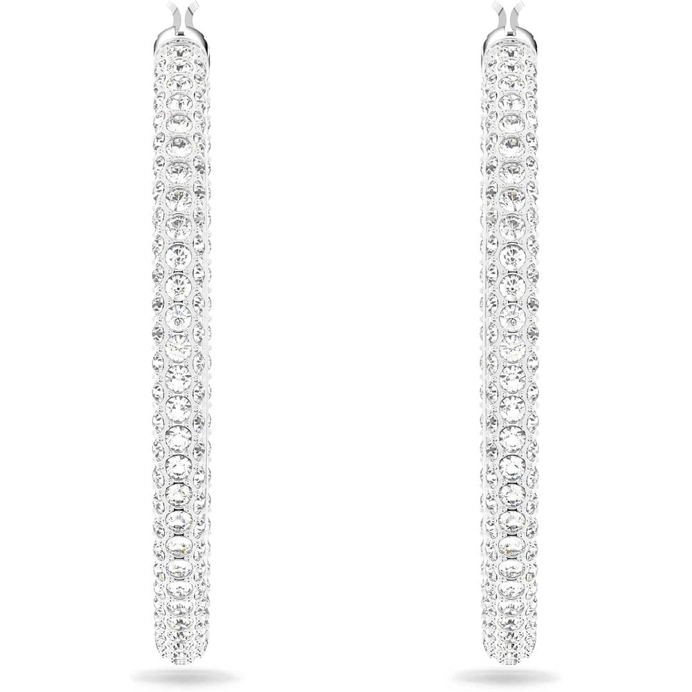 SWAROVSKI ARETES HOOP DEXTERA RODIO | RODIO - 2