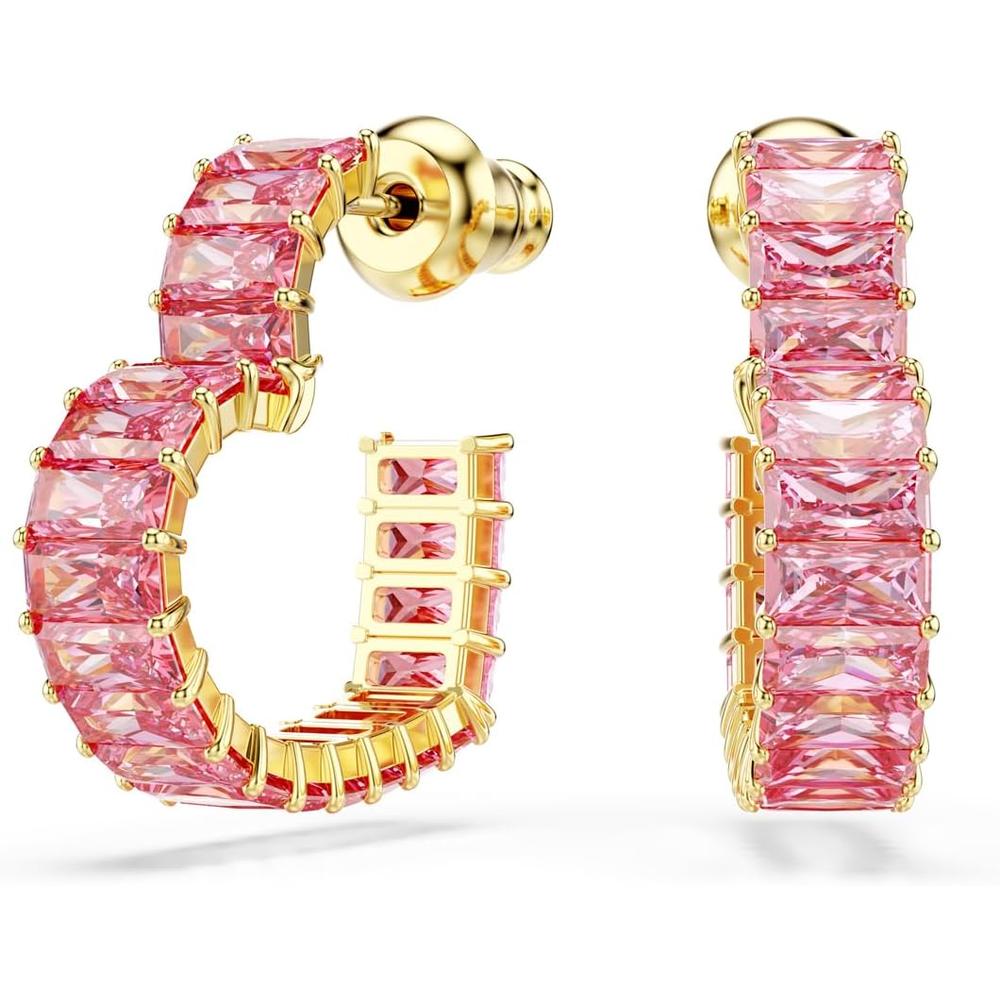 SWAROVSKI ARETES ARO CORAZÓN ZIRCONIA | ORO ROSA - 1