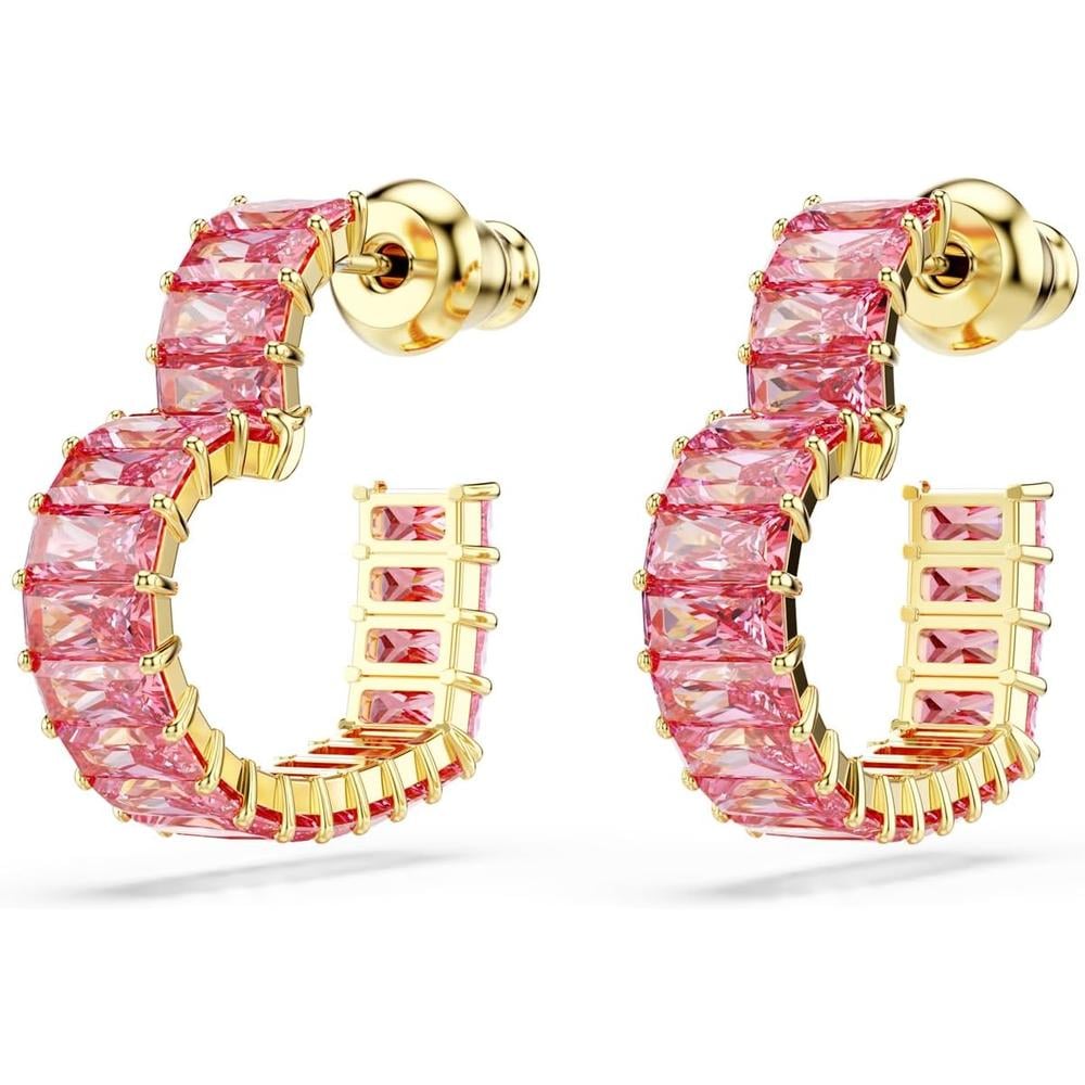 SWAROVSKI ARETES ARO CORAZÓN ZIRCONIA | ORO ROSA - 3