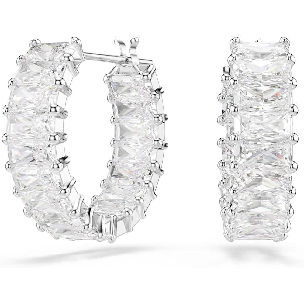 SWAROVSKI ARETES ARO MATRIX ZIRCONIA RODIO | TRANSPARENTE - 1