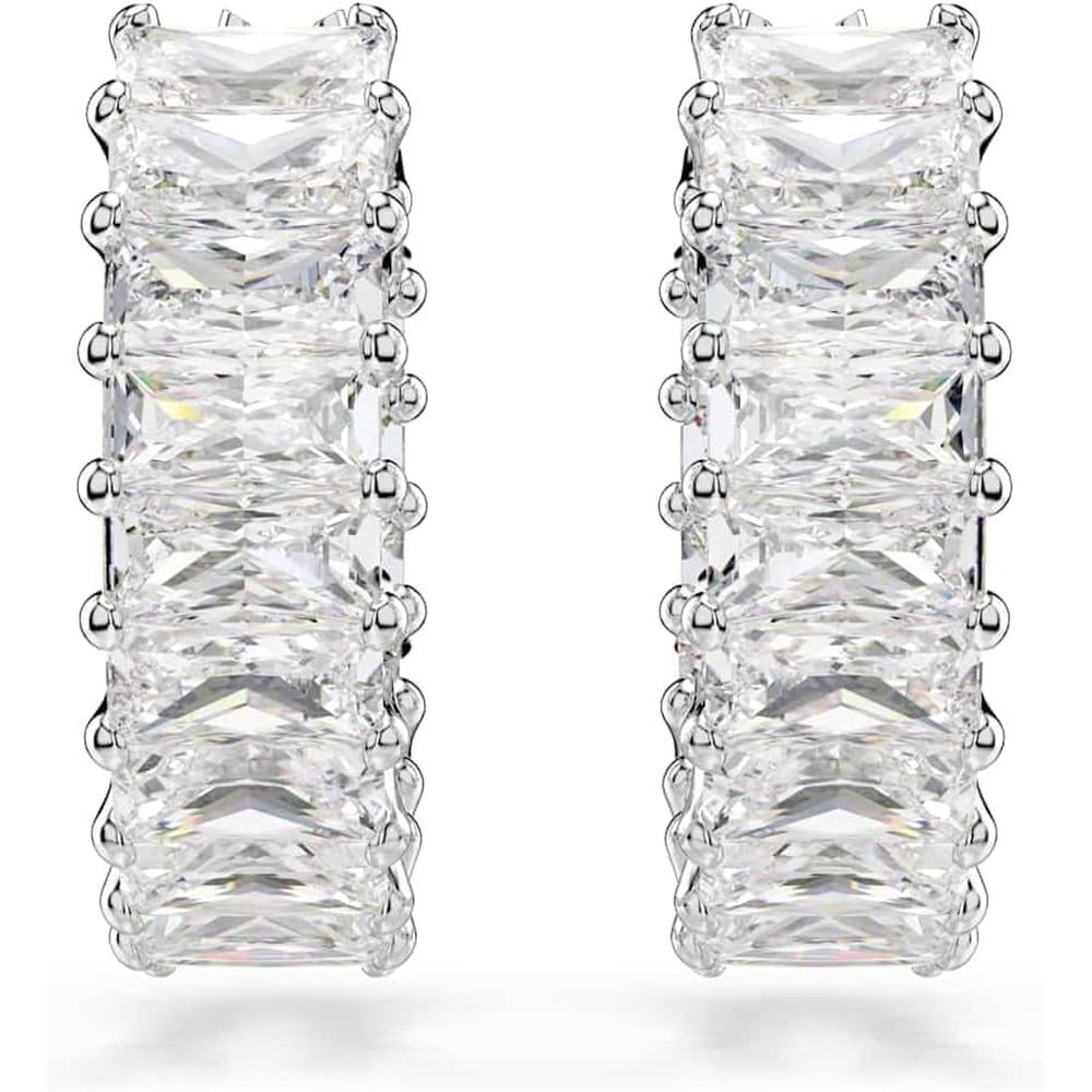 SWAROVSKI ARETES ARO MATRIX ZIRCONIA RODIO | TRANSPARENTE - 2