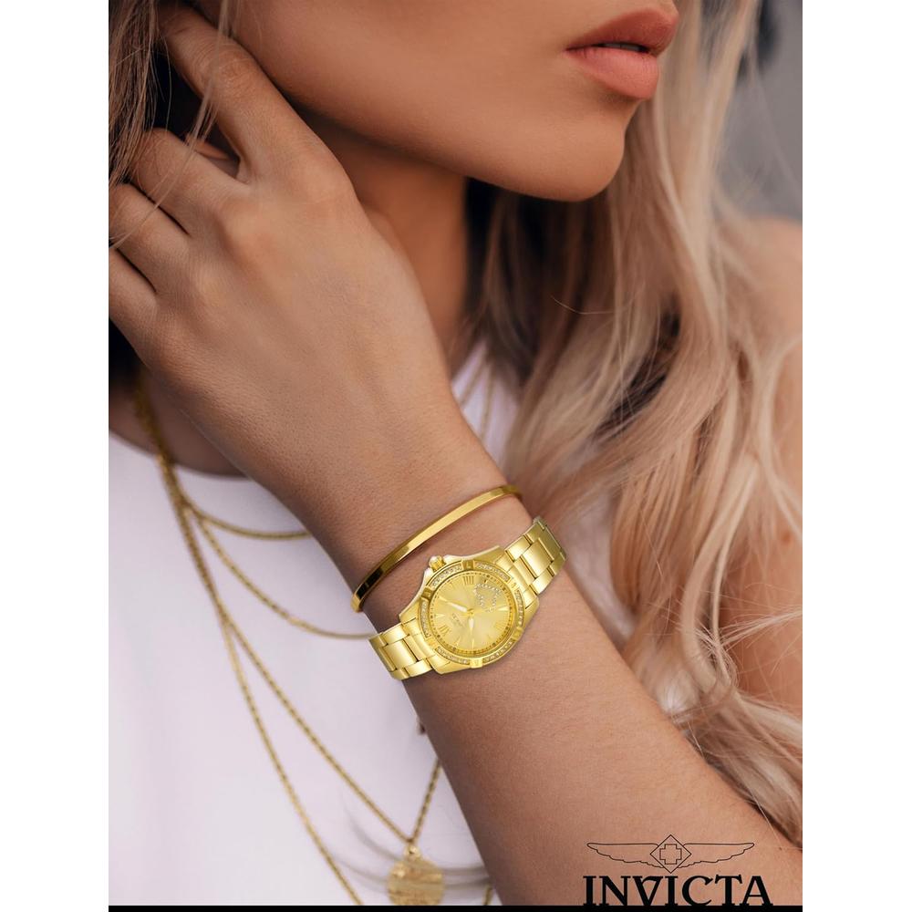 RELOJ INVICTA ANGEL CUARZO 34 MM MUJER - 2