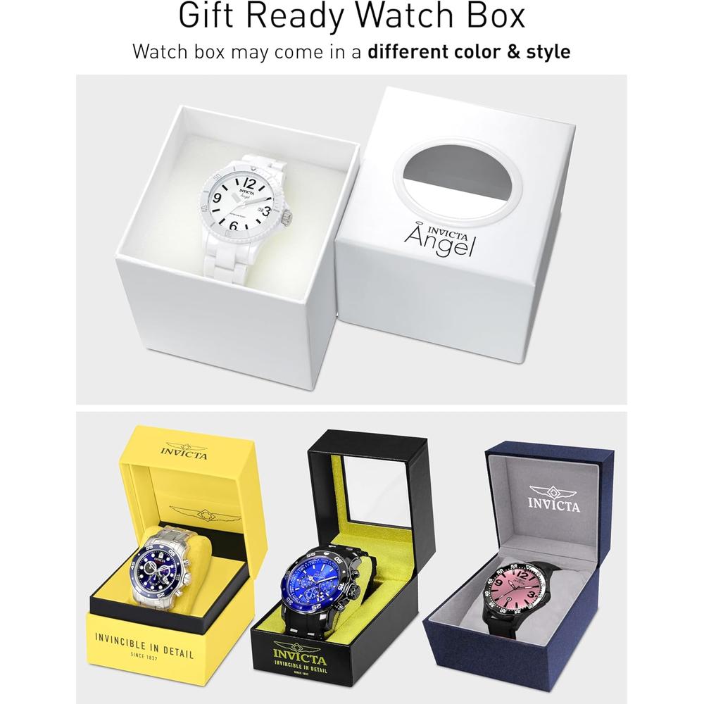 RELOJ INVICTA ANGEL CUARZO 34 MM MUJER - 6