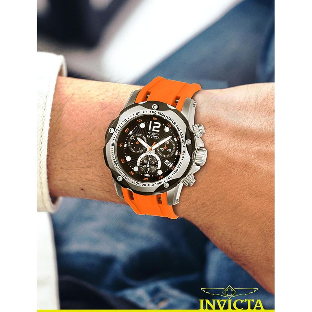 RELOJ INVICTA SPEEDWAY SILICONA CUARZO 51 MM HOMBRE - 2