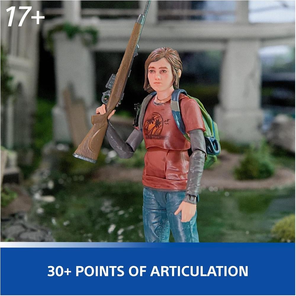 PACK 2 FIGURAS DE ACCIÓN JOEL Y ELLIE THE LAST OF US PLAYSTATION - 2