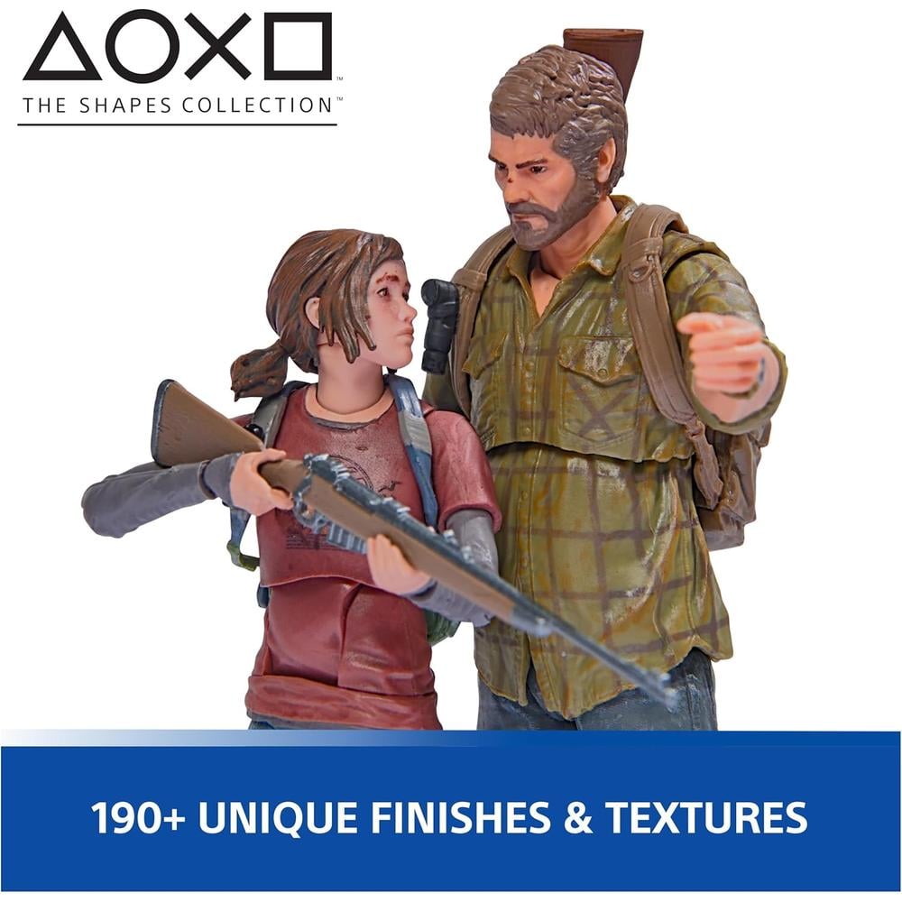PACK 2 FIGURAS DE ACCIÓN JOEL Y ELLIE THE LAST OF US PLAYSTATION - 4