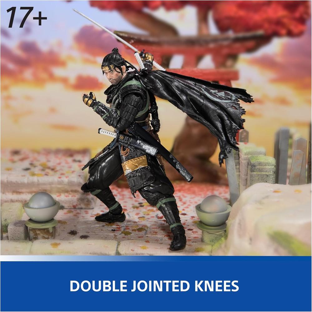 FIGURA DE ACCIÓN JIN SAKAI GHOST OF TSUSHIMA PLAYSTATION - 4