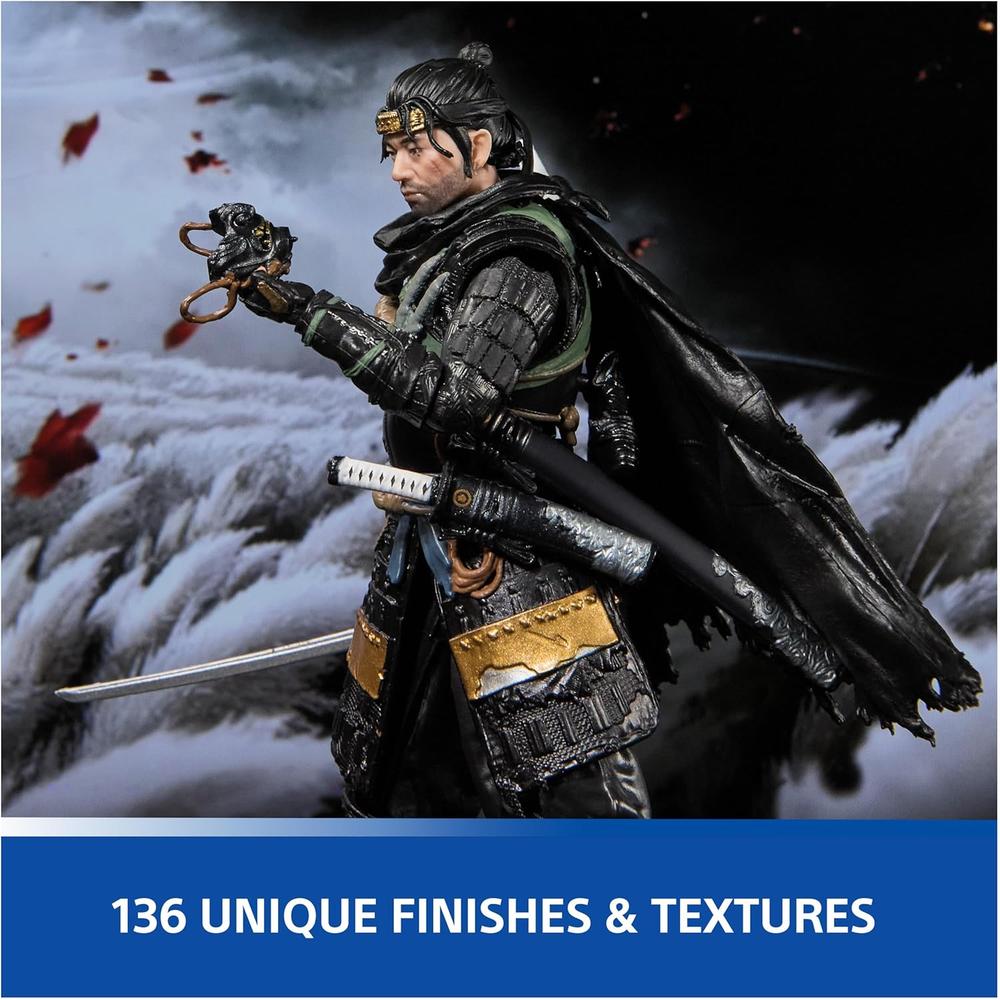 FIGURA DE ACCIÓN JIN SAKAI GHOST OF TSUSHIMA PLAYSTATION - 5