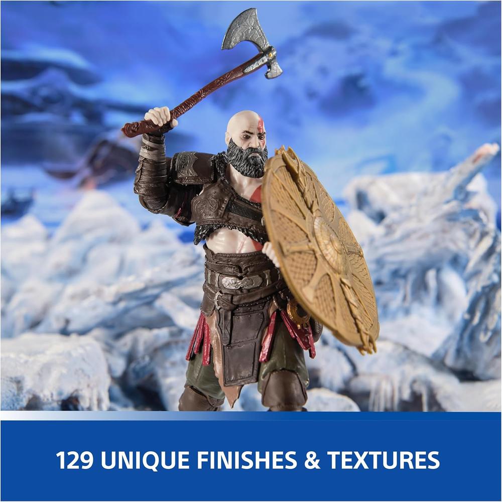 FIGURA DE ACCIÓN KRATOS GOD OF WAR RAGNAROK PLAYSTATION - 5