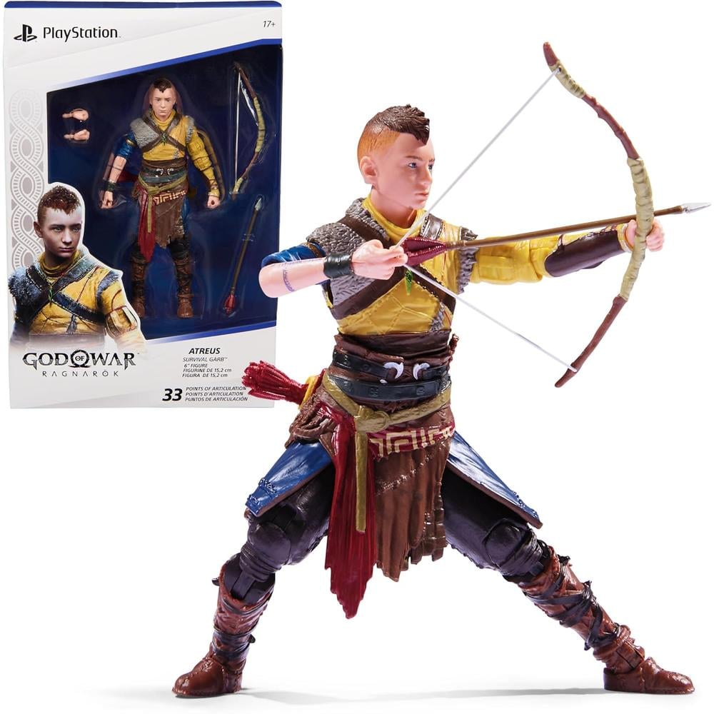 FIGURA DE ACCIÓN ATREUS GOD OF WAR RAGNAROK PLAYSTATION - 1