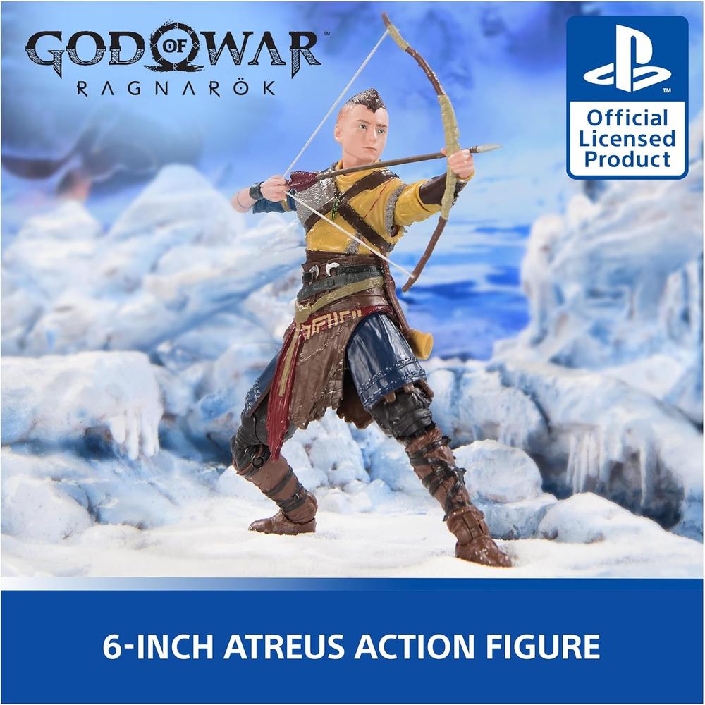 FIGURA DE ACCIÓN ATREUS GOD OF WAR RAGNAROK PLAYSTATION - 2