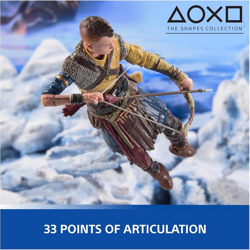 FIGURA DE ACCIÓN ATREUS GOD OF WAR RAGNAROK PLAYSTATION - 3