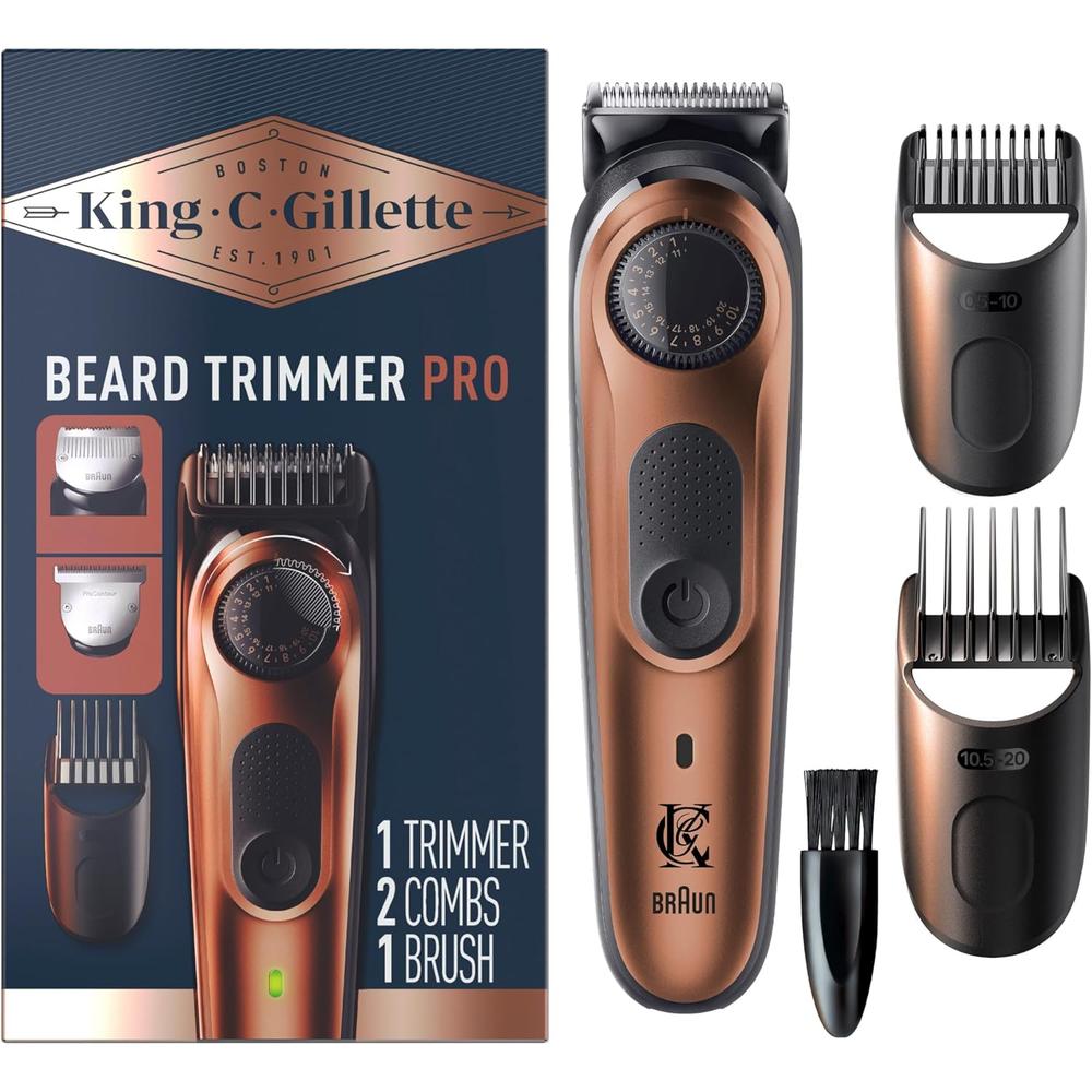 MAQUINA RECORTADORA DE BARBA PRO KING C. GILLETTE - 1