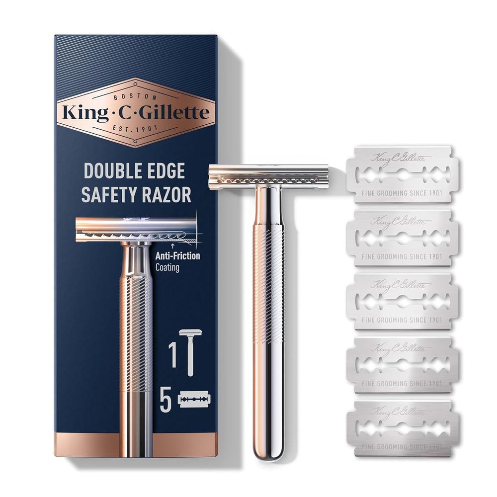 MAQUINA DE AFEITAR DE SEGURIDAD KING C. GILLETTE - 1