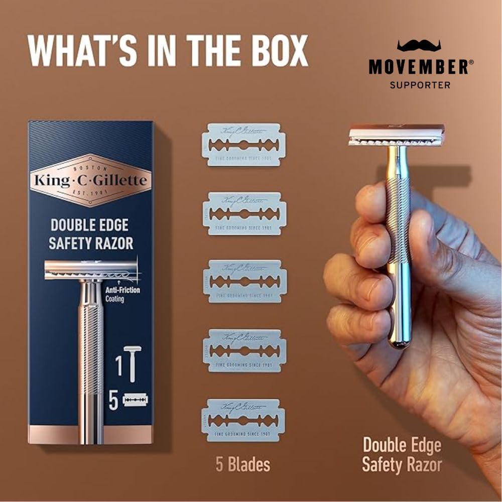 MAQUINA DE AFEITAR DE SEGURIDAD KING C. GILLETTE - 2