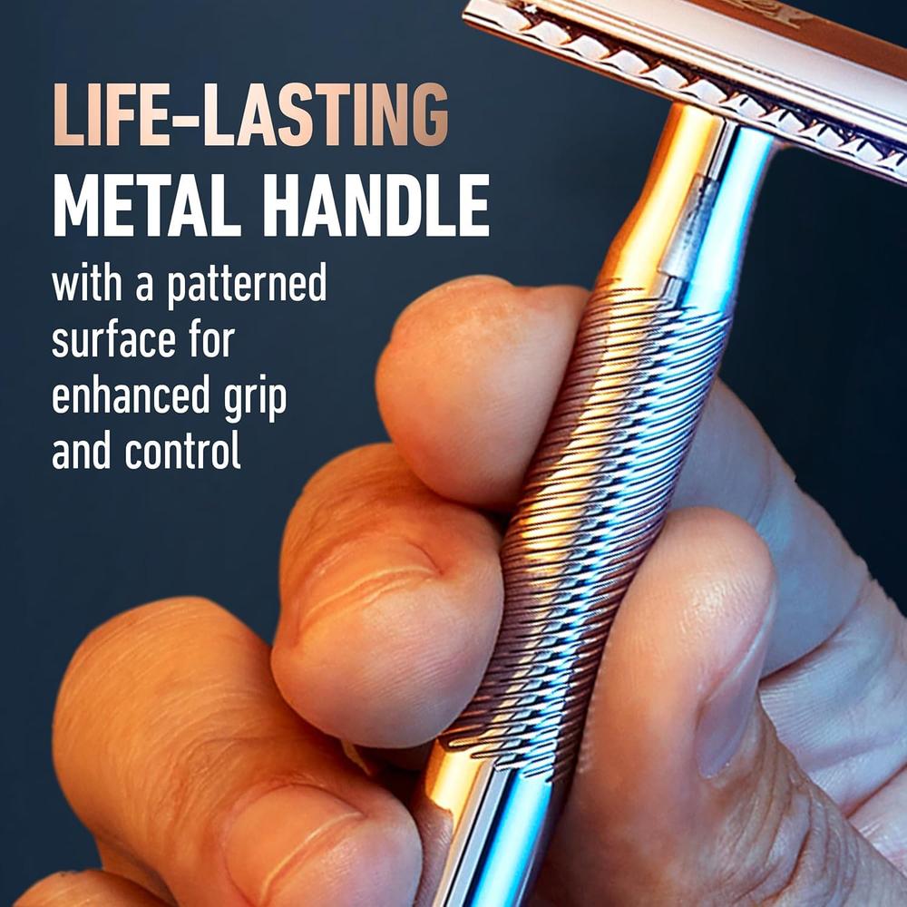 MAQUINA DE AFEITAR DE SEGURIDAD KING C. GILLETTE - 4