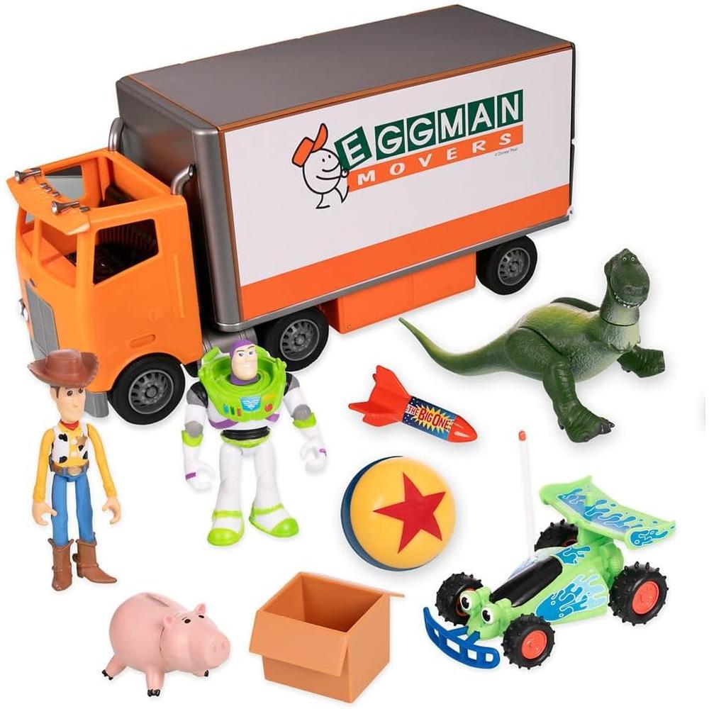 SET CAMION DE MUDANZAS EGGMAN TOY STORY DISNEY STORE - 1