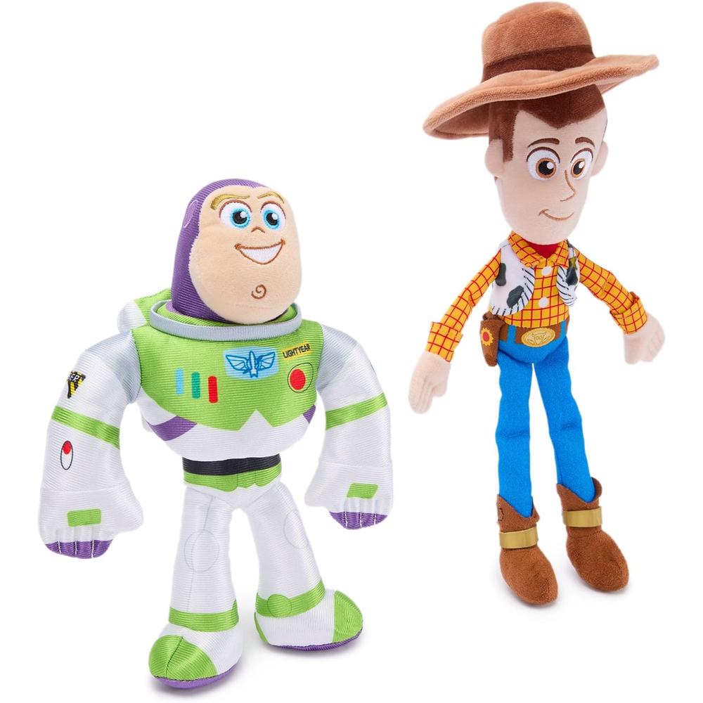 SET PELUCHES WOODY Y BUZZ 30 ANIVERSARIO TOY STORY DISNEY STORE - 4