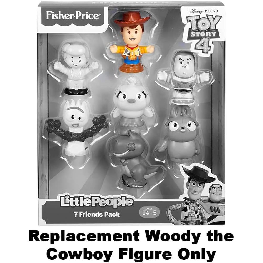 WOODY REPUESTO LITTLE PEOPLE TOY STORY 4 FISHER PRICE - 5