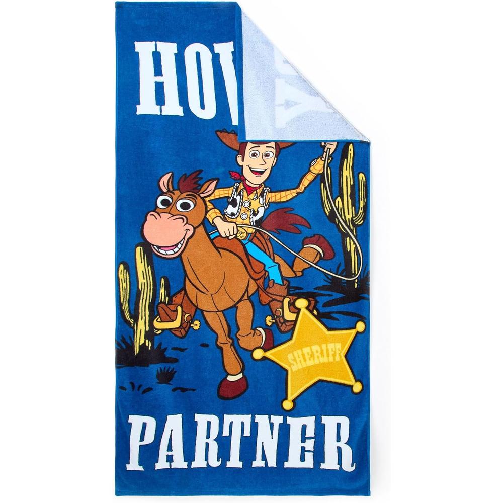 TOALLA DE PLAYA WOODY Y BULLSEYE TOY STORY DISNEY STORE - 2