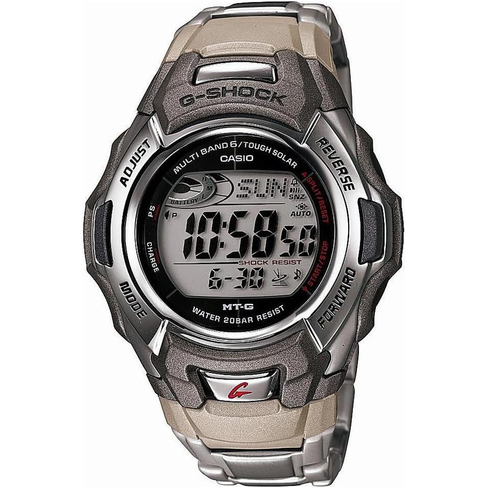 RELOJ CASIO G-SHOCK DIGITAL SOLAR HOMBRE | PLATEADO - 1