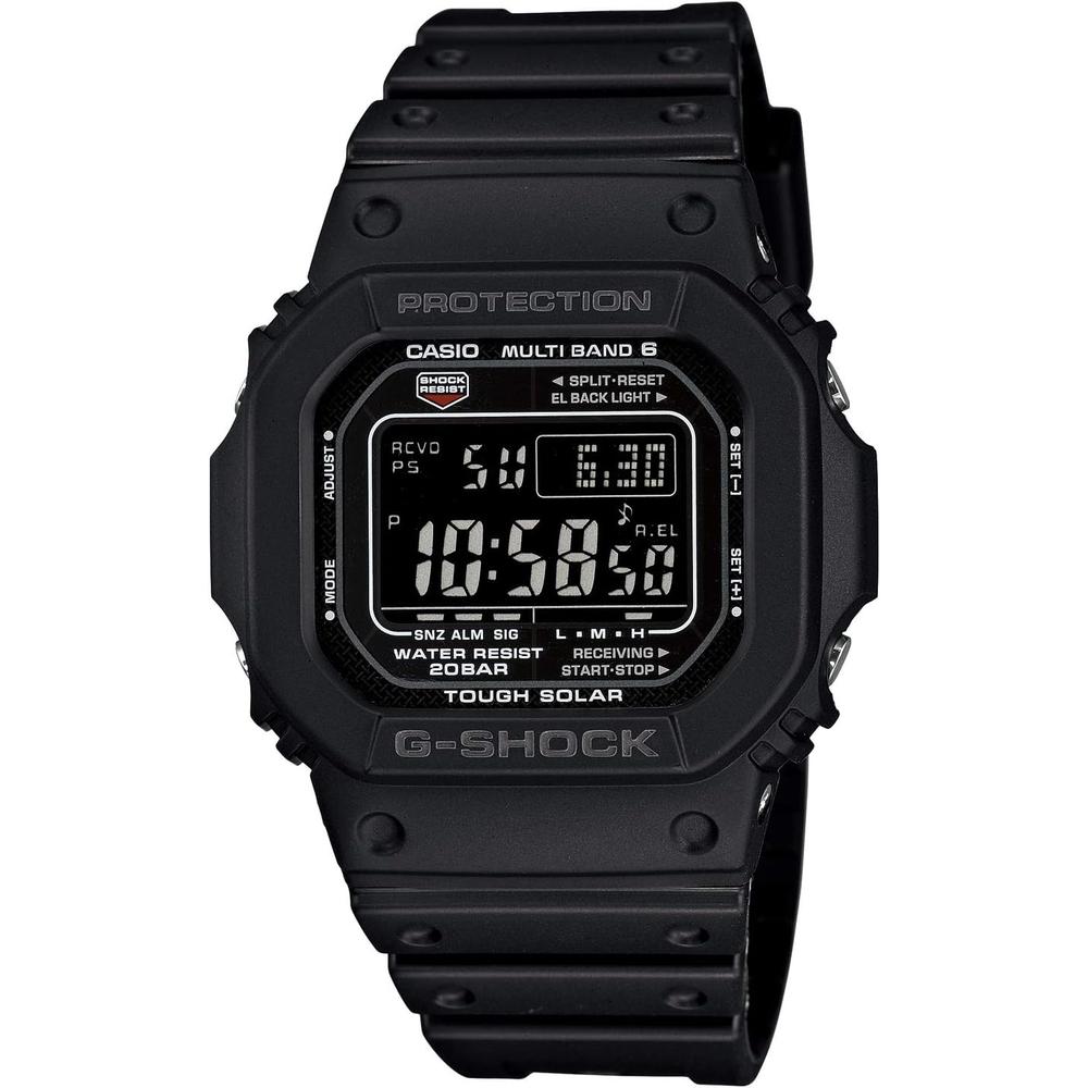 RELOJ CASIO G-SHOCK DIGITAL SOLAR HOMBRE | NEGRO - 1