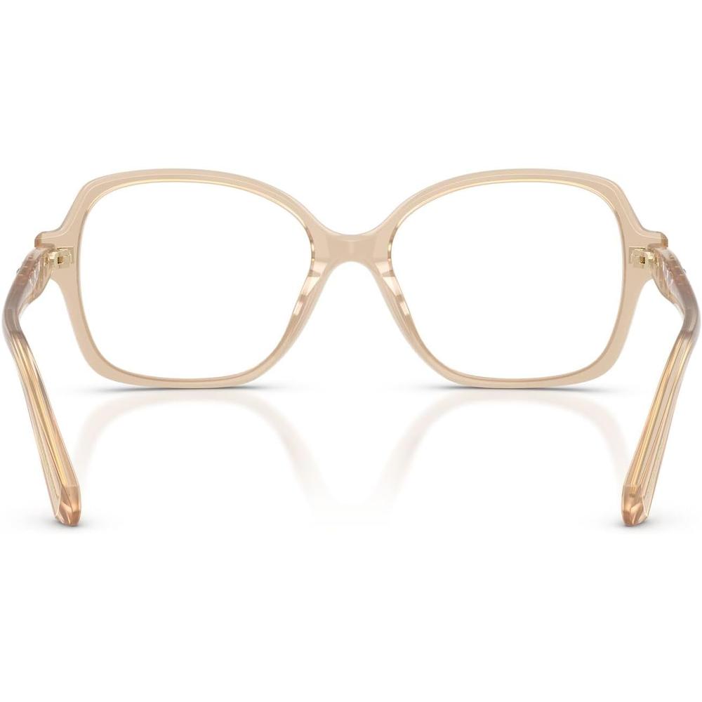 SWAROVSKI MONTURA CUADRADO SK2063 56 MM MUJER | MILKY BEIGE/DEMO LENS - 4