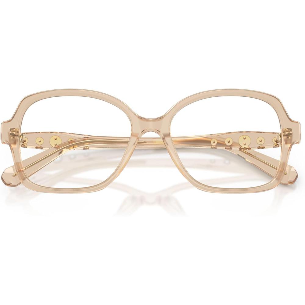 SWAROVSKI MONTURA CUADRADO SK2063 56 MM MUJER | MILKY BEIGE/DEMO LENS - 5