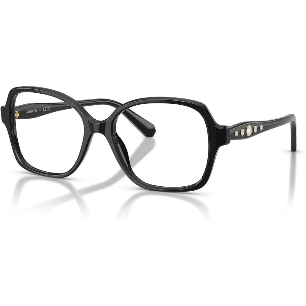 SWAROVSKI MONTURA CUADRADO SK2063 54 MM MUJER | BLACK/DEMO LENS - 2