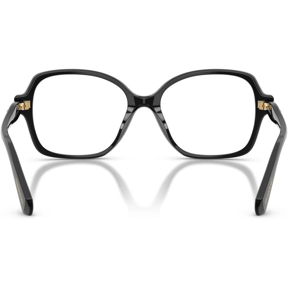 SWAROVSKI MONTURA CUADRADO SK2063 54 MM MUJER | BLACK/DEMO LENS - 4