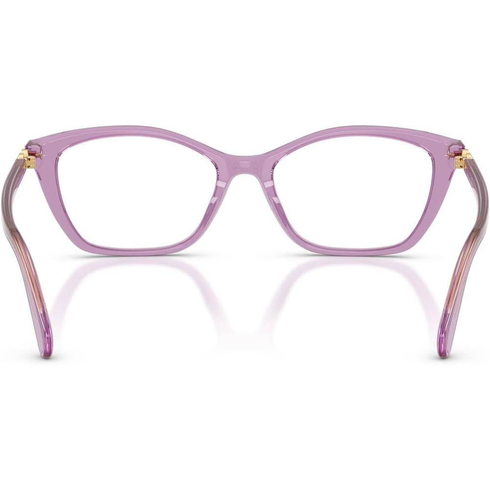 SWAROVSKI MONTURA CUADRADO SK2065 54 MM MUJER | TRANSPARENT AMETHYST/DEMO LENS - 4