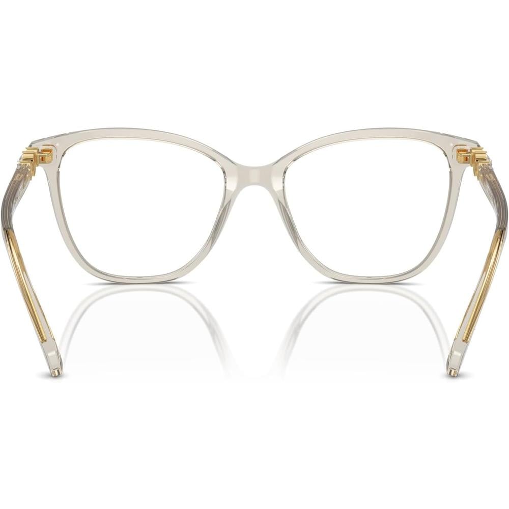 SWAROVSKI MONTURA CUADRADO SK2020 52 MM MUJER | TRANSPARENT BEIGE/DEMO LENS - 4