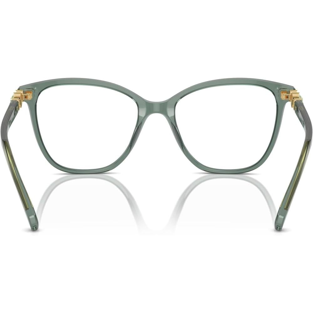 SWAROVSKI MONTURA CUADRADO SK2020 52 MM MUJER | TRANSPARENT GREEN/DEMO LENS - 4