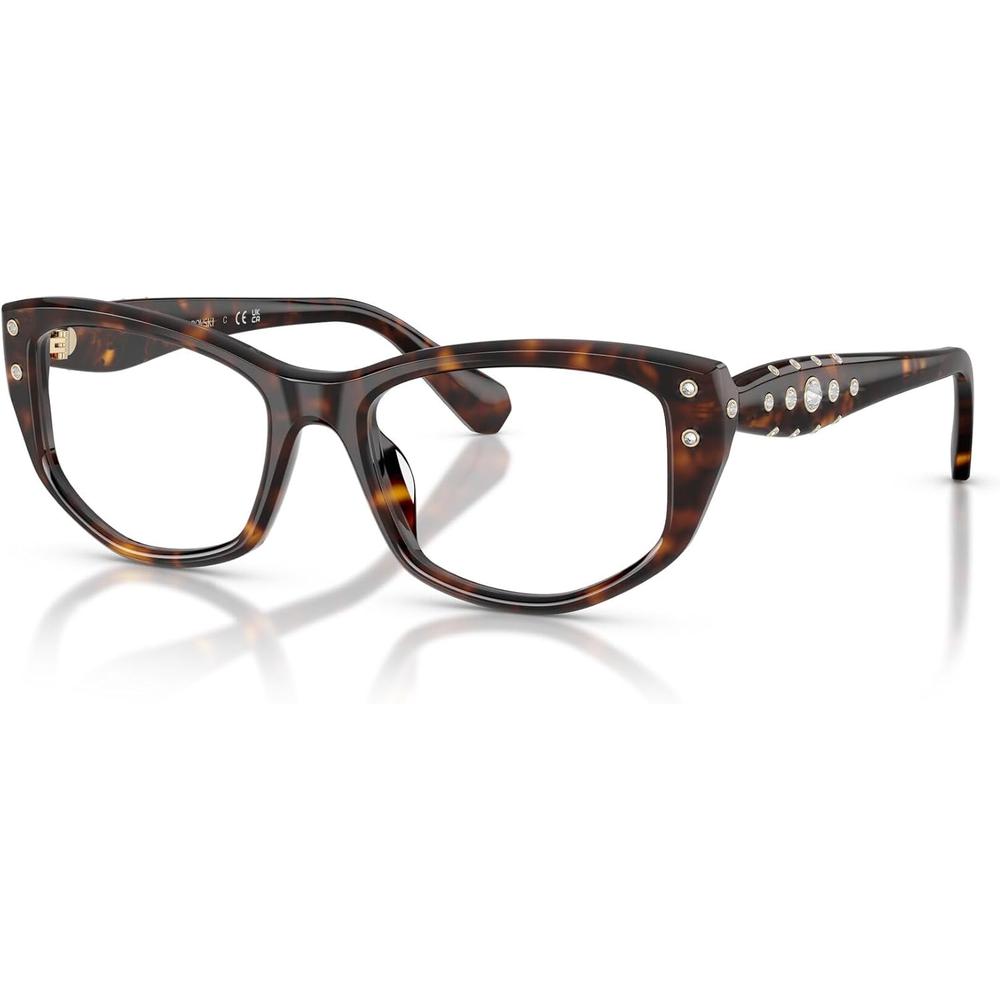 SWAROVSKI MONTURA CUADRADO SK2062U 52 MM MUJER | HAVANA/DEMO LENS - 2