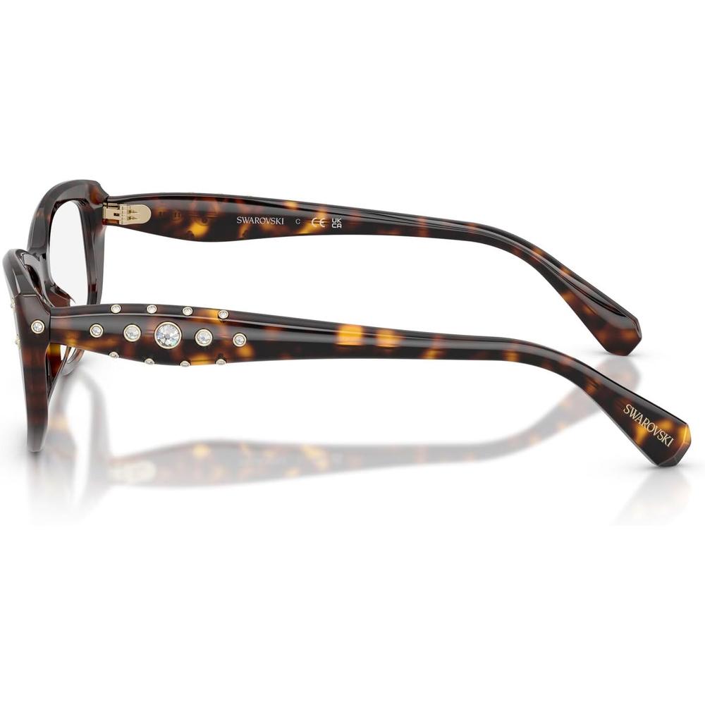 SWAROVSKI MONTURA CUADRADO SK2062U 52 MM MUJER | HAVANA/DEMO LENS - 3