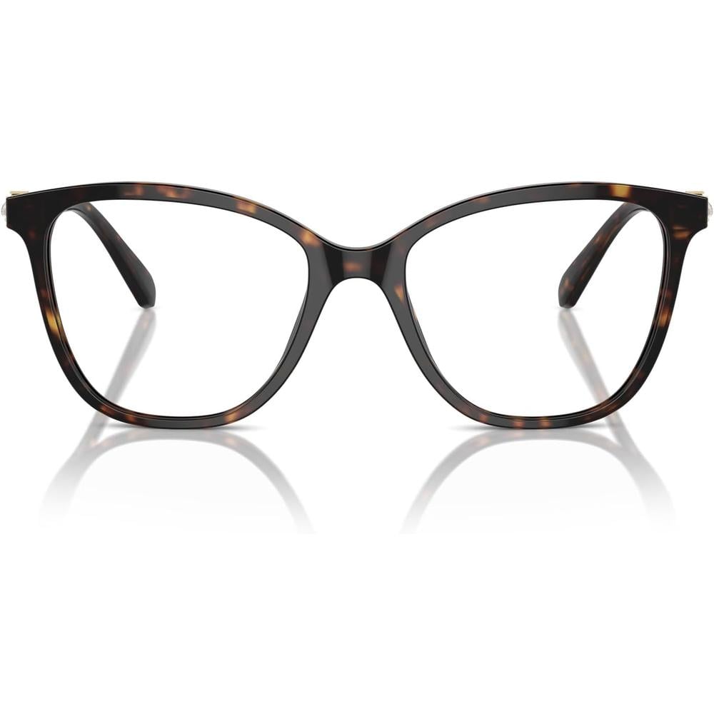 SWAROVSKI MONTURA CUADRADO SK2020 54 MM MUJER | DARK HAVANA/DEMO LENS - 1