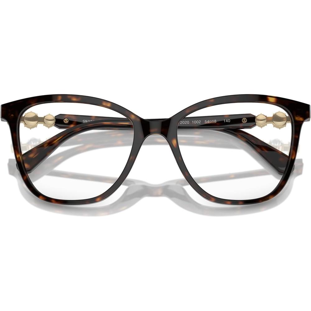 SWAROVSKI MONTURA CUADRADO SK2020 54 MM MUJER | DARK HAVANA/DEMO LENS - 5