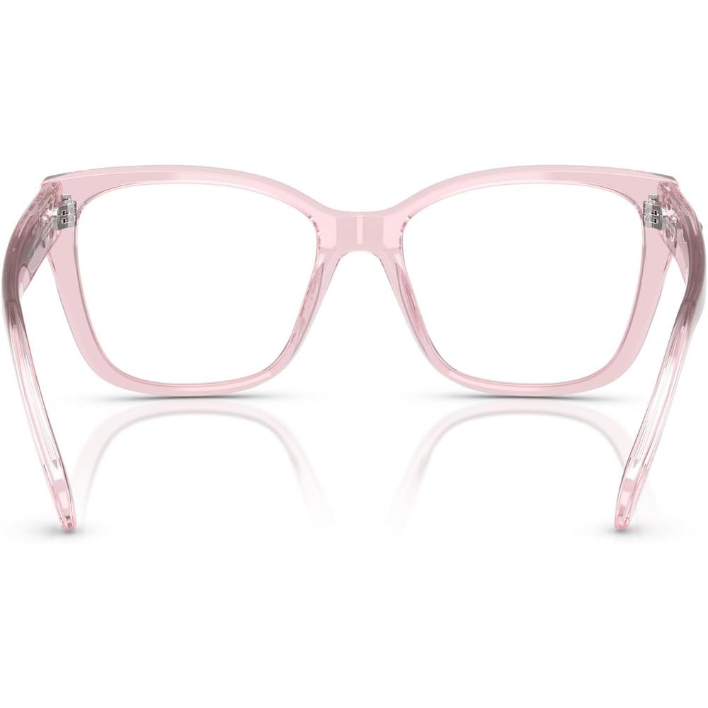 SWAROVSKI MONTURA CUADRADO SK2008 53 MM MUJER | TRANSPARENT PINK/DEMO LENS - 4